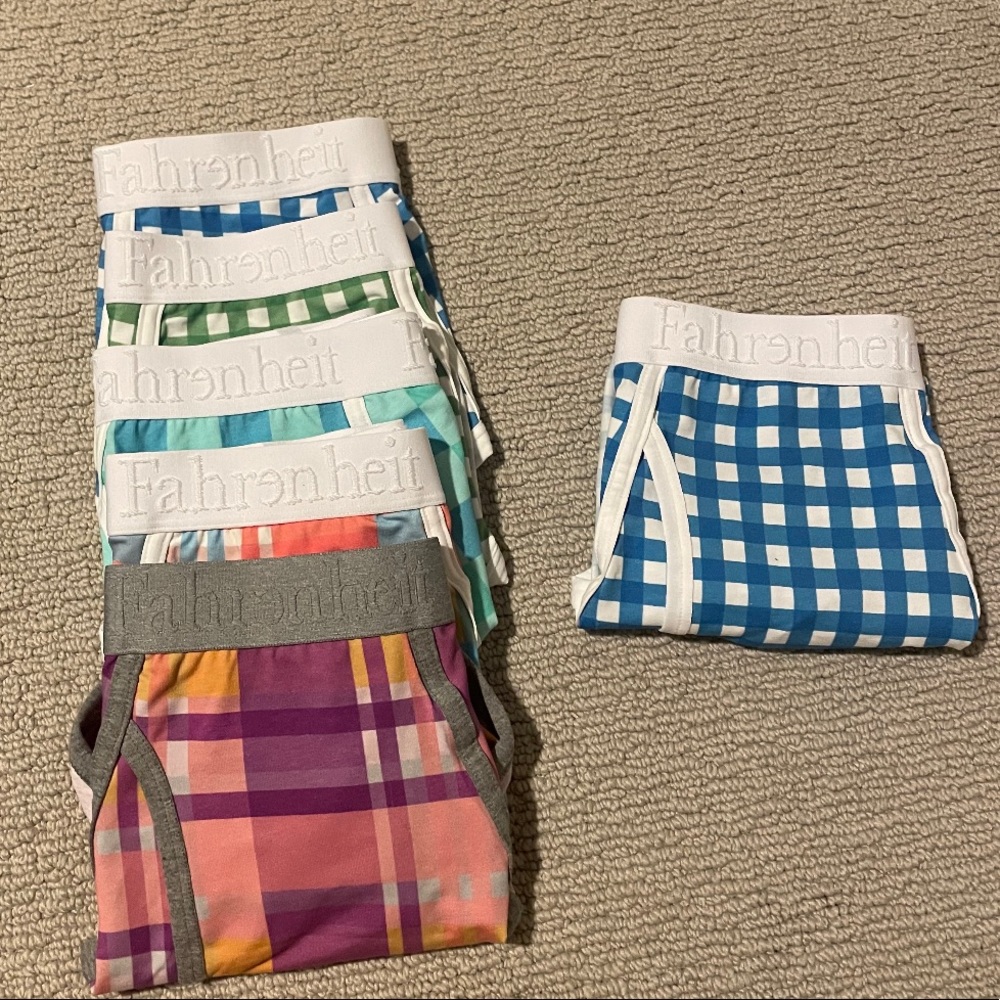 NEW Fahrenheit XL plaid and checkered collection